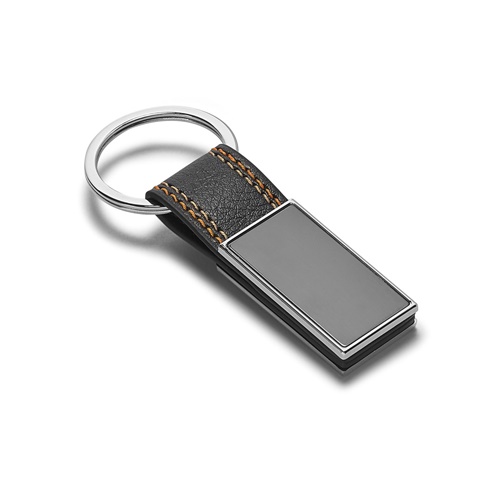 BALE. Porta-chaves em metal e PU
