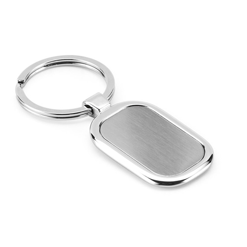 ZABEL. Porta-chaves em metal com possibilidade de personalização doming