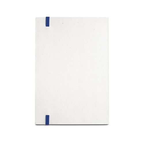 MILKY. Bloco de notas A5 com capa rígida em papel 100% reciclado