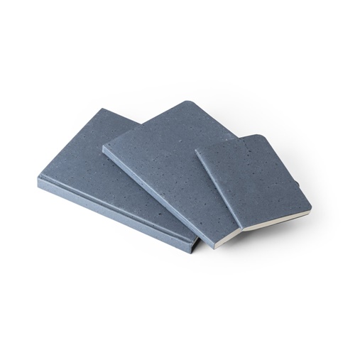 COFFEEPAD SEMI-RIGID. Bloco de notas A5 com capa semi-rígida fabricada a partir de restos de casca de café (65%)