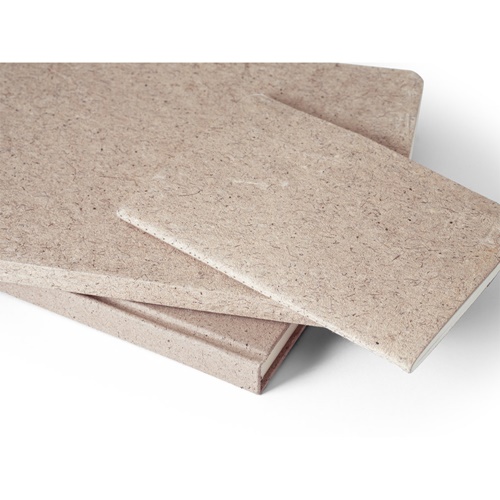 TEAPAD SOFT. Bloco de notas A6 com capa flexível fabricada a partir de restos de folhas de chá (65%)
