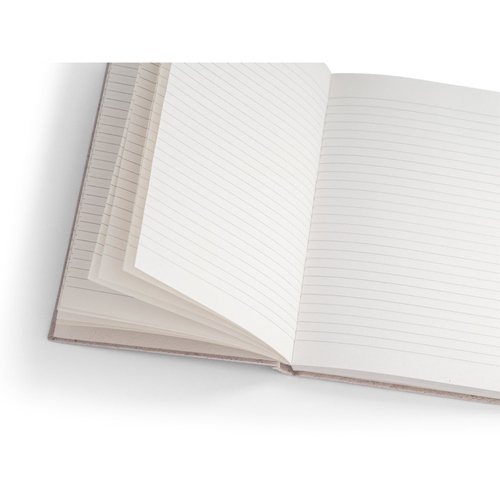 ORGANIC RIGID. Bloco de notas A5 com capa rígida fabricada a partir de matéria orgânica de elefante (80%)