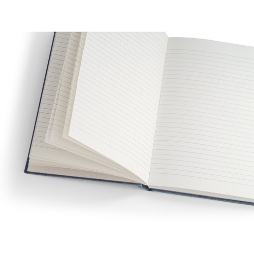 COFFEEPAD RIGID. Bloco de notas A5 com capa rígida fabricada a partir de restos de cascas de café (65%)