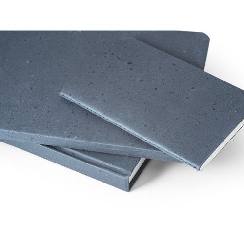 COFFEEPAD RIGID. Bloco de notas A5 com capa rígida fabricada a partir de restos de cascas de café (65%)