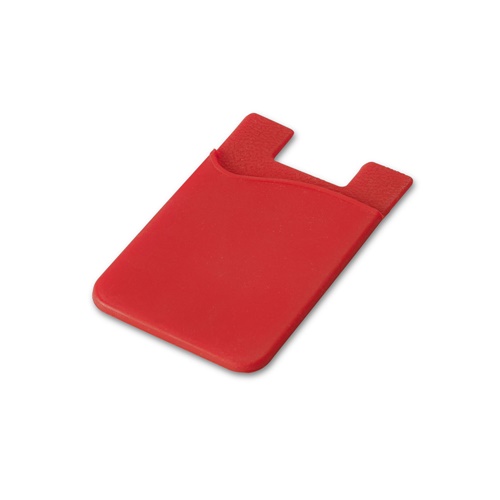 SHELLEY. Porta-cartões para smartphone em silicone
