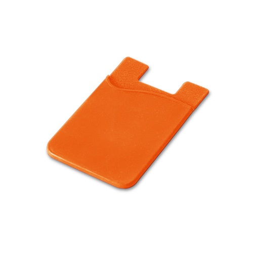 SHELLEY. Porta-cartões para smartphone em silicone