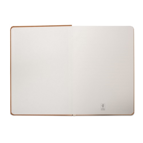 HUXLEY. Bloco de notas A5 com capa rígida, feita de papel resistente à água