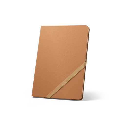 HUXLEY. Bloco de notas A5 com capa rígida, feita de papel resistente à água