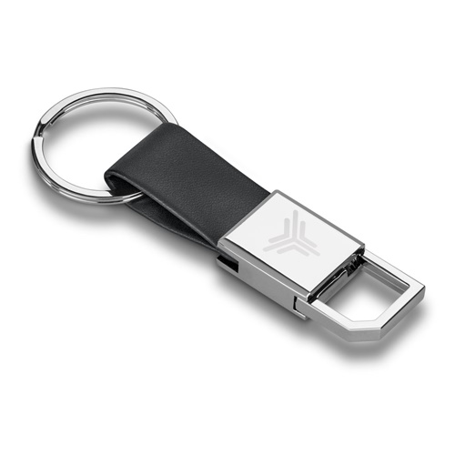 BOURCHIER. Porta-chaves em metal e PU