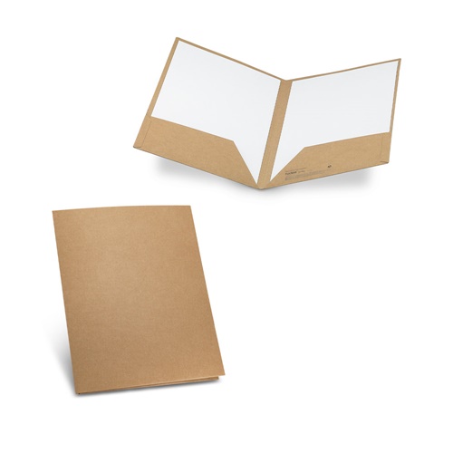 PUZO. Pasta porta-documentos A4 em papel 100% reciclado (400 g/m²)