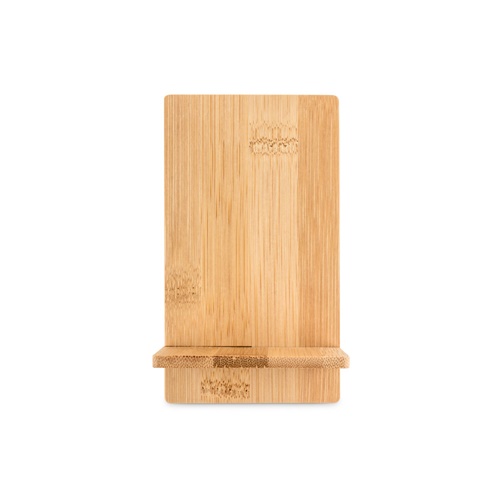 GALEN. Suporte para telemóvel em bambu, desmontável em duas partes