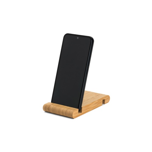 HABER. Suporte para telemóvel em bambu
