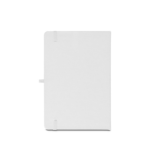 ANNE SUB. Bloco de notas A5 em poliéster reciclado (100% rPET) 300D, ideal para personalização em sublimação