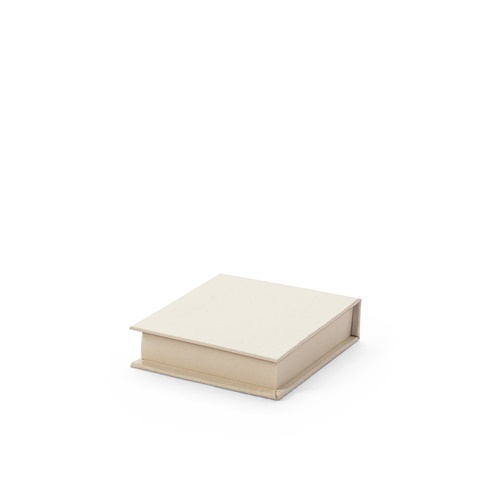 KAIRON. Conjunto 2 em 1 para escritório, em papel 100% reciclado com 6 blocos de notas adesivas