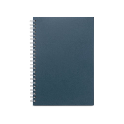 SCHILLER. Bloco de notas A5 com capa flexível, feito de papel 100% reciclado