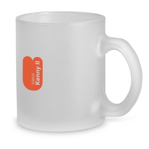 KENNY II. Caneca em vidro 340 mL