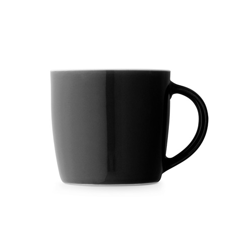 COMANDER. Caneca em cerâmica com acabamento brilhante 370 mL