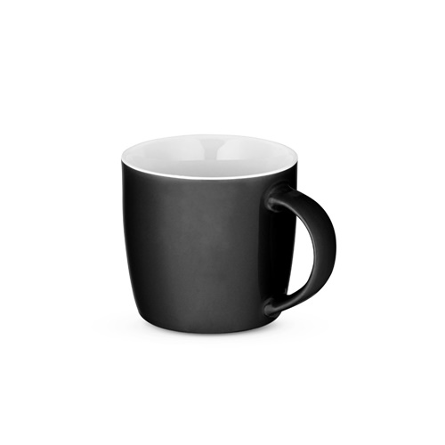 COMANDER. Caneca em cerâmica com acabamento brilhante 370 mL