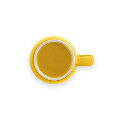 COMANDER. Caneca em cerâmica com acabamento brilhante 370 mL