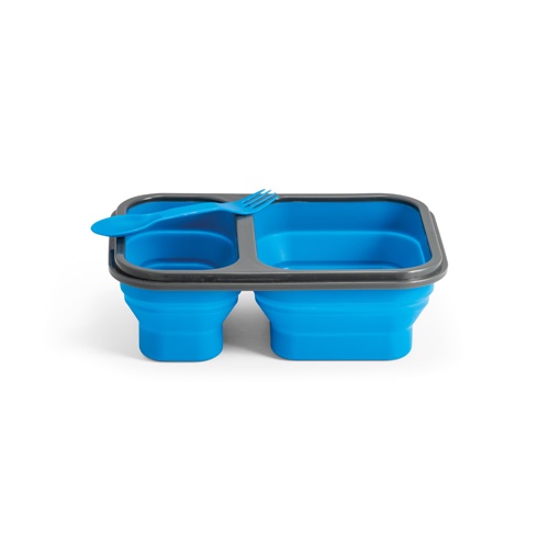 DILL. Lancheira. Caixa hermética retrátil em silicone e PP (480 e 760 mL)