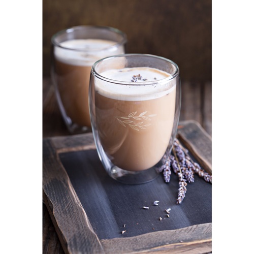 MACHIATO DUO. Conjunto de 2 copos de vidro borossilicato