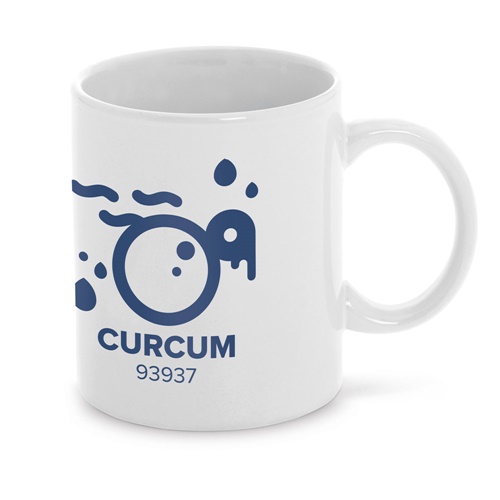 CURCUM. Caneca em cerâmica 350 mL