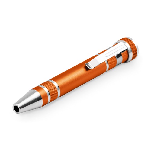 TOOLPEN. Conjunto de chave de parafusos em forma de esferográfica
