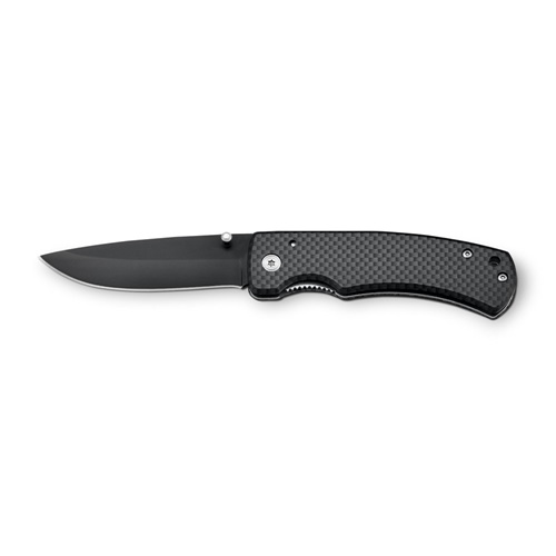ALICK. Canivete em alumínio revestido a fibra de carbono