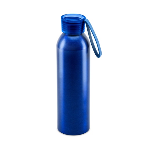 RIO. Garrafa em alumínio reciclado (100% rAL) com tampa em PP 600 mL