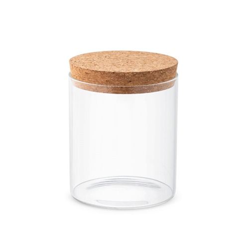 SPICE 700. Frasco em vidro borossilicato com tampa de cortiça 700 mL