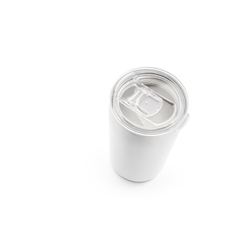 SLIDER. Copo de viagem para sublimação em aço inoxidável 380 mL