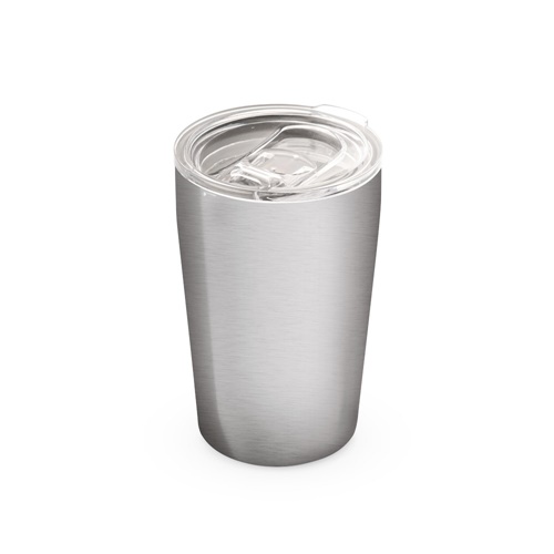 SLIDER. Copo de viagem para sublimação em aço inoxidável 380 mL