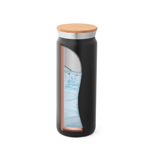LAVINE 600. Garrafa térmica em aço inoxidável 600 mL