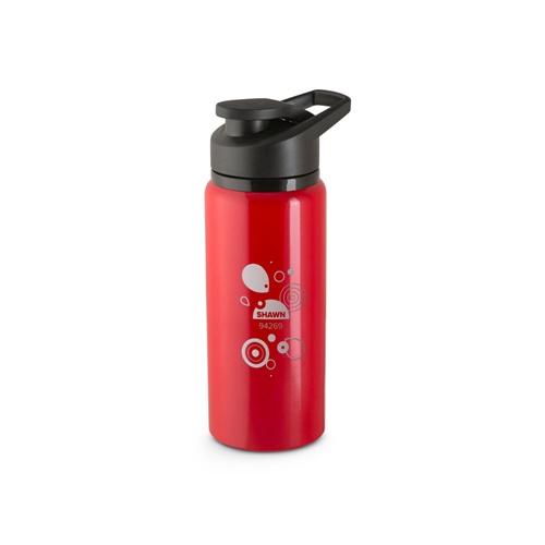 SHAWN. Garrafa de desporto em 100% alumínio reciclado 660 mL