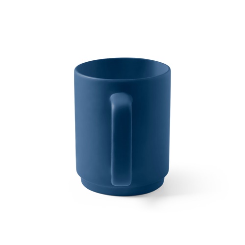 MIGHTY. Caneca em cerâmica com corpo cilindrico 330 mL