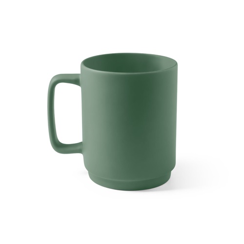 MIGHTY. Caneca em cerâmica com corpo cilindrico 330 mL