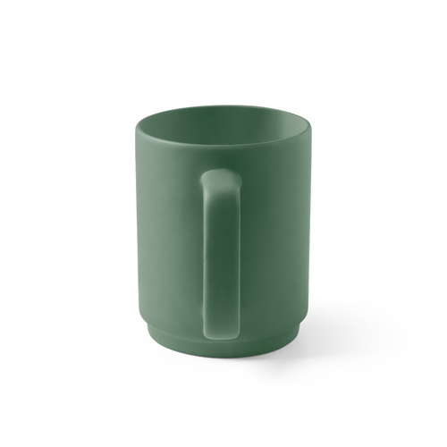 MIGHTY. Caneca em cerâmica com corpo cilindrico 330 mL