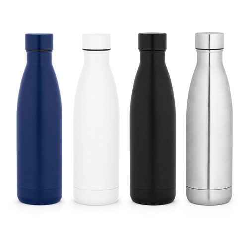 RE-BUFFON L. Garrafa térmica em 90% aço inoxidável reciclado 810 mL