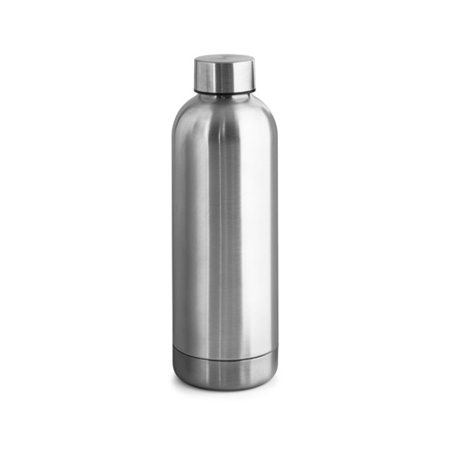 ODIN METTALIC. Garrafa em 90% de aço inoxidável reciclado 550 mL