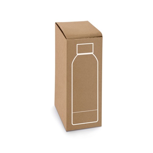 ODIN METTALIC. Garrafa em 90% de aço inoxidável reciclado 550 mL