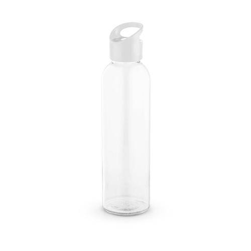 PORTIS GLASS. Garrafa em vidro com tampa em PP 500 mL