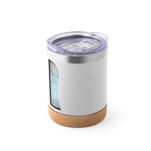 SOLBERG TUMBLER. Copo de viagem em aço inoxidável 400 mL