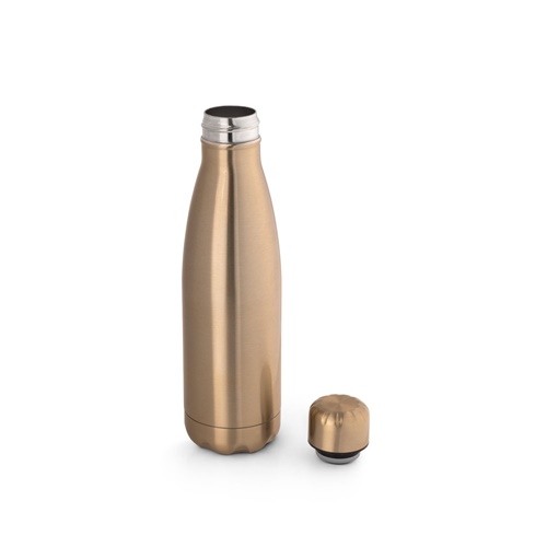 SHOW METALLIC. Garrafa em aço inoxidável com acabamento mate metálico 510 mL