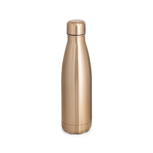 SHOW METALLIC. Garrafa em aço inoxidável com acabamento mate metálico 510 mL