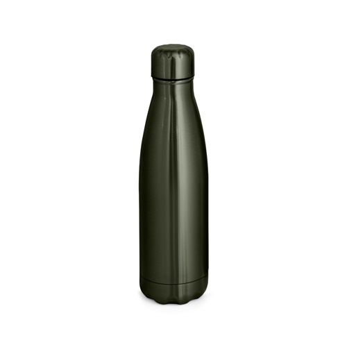 SHOW METALLIC. Garrafa em aço inoxidável com acabamento mate metálico 510 mL