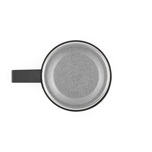 COMANECI. Garrafa em aço inoxidável (90% reciclado) de parede dupla, com acabamento em mate 490 mL