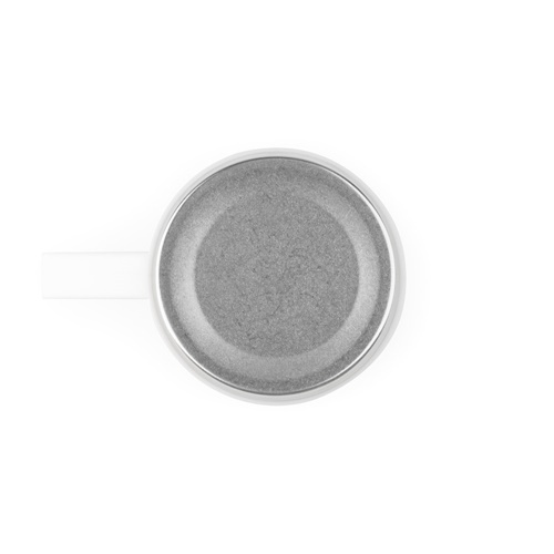 COMANECI. Garrafa em aço inoxidável (90% reciclado) de parede dupla, com acabamento em mate 490 mL