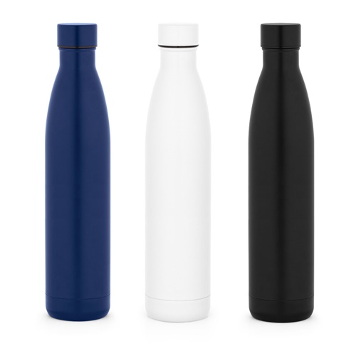 RE-BUFFON XL II. Garrafa em aço inoxidável (90% reciclado) de parede dupla 1L
