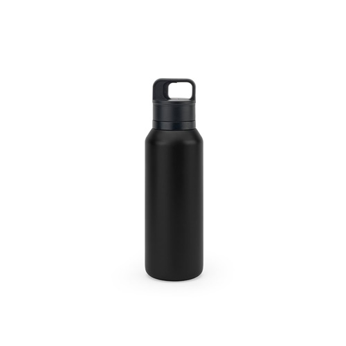 NICKLAUS. Garrafa em aço inoxidável (91% reciclado) com parede dupla isolada a vácuo 590 mL