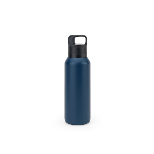 NICKLAUS. Garrafa em aço inoxidável (91% reciclado) com parede dupla isolada a vácuo 590 mL